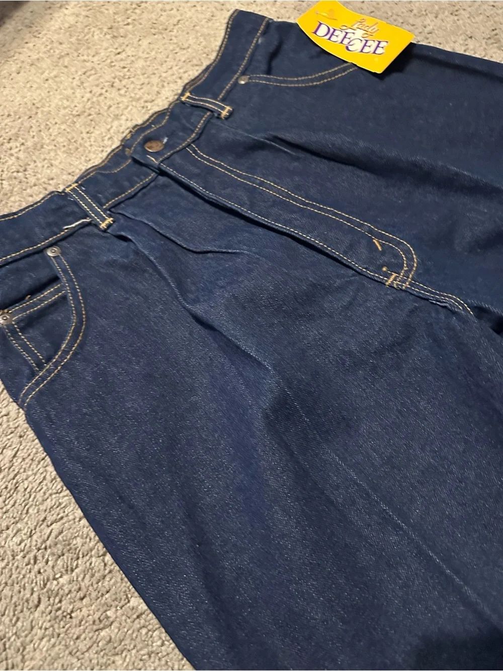 DEE CEE New Vintage size 14 USA 100% Cotton Jeans NWT